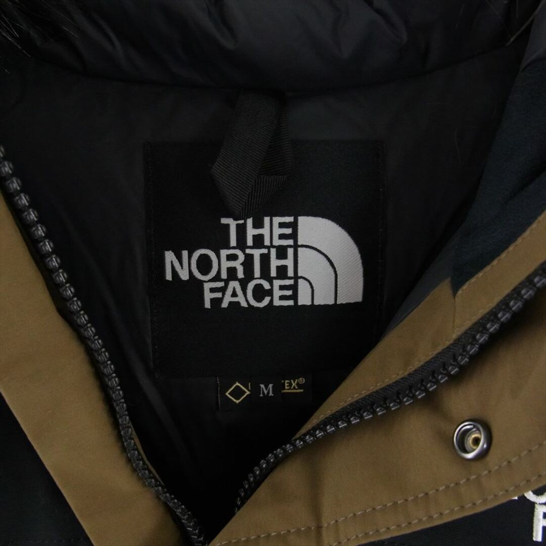 THE NORTH FACE(ザノースフェイス)のTHE NORTH FACE ノースフェイス ダウンジャケット ND91835  MOUNTAIN DOWN COAT マウンテン ダウン コート カーキ系 M【極上美品】【中古】 メンズのジャケット/アウター(その他)の商品写真