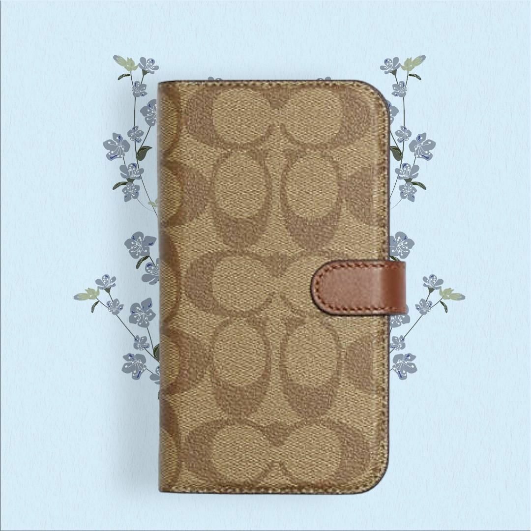 COACH コーチ　iPhone14 pro 対応　ケース シグネチャーkokoshop