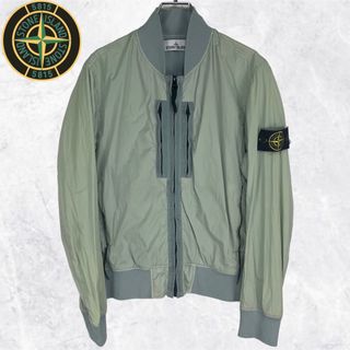 ストーンアイランド(STONE ISLAND)の【希少】STONE ISLAND ガーメントダイ ボンバージャケット(ナイロンジャケット)