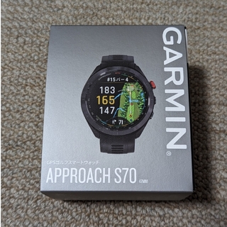 GARMIN - 【新品未開封】ガーミン アプローチ s70 47mm garminの通販