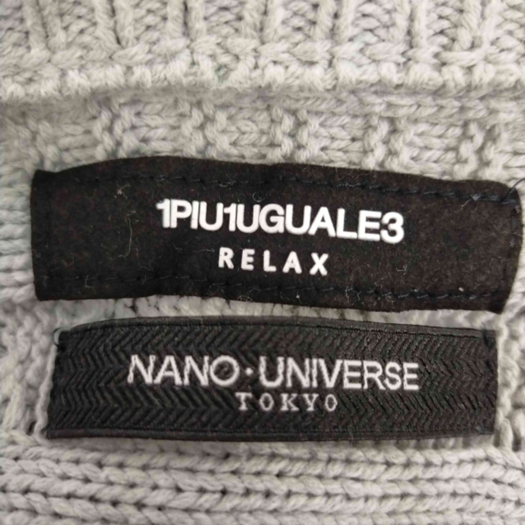 1piu1uguale3(ウノピゥウノウグァーレトレ)の1piu1uguale3 RELAX(ウノピゥウノウグァーレトレリラックス) メンズのトップス(ニット/セーター)の商品写真