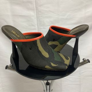 Yellow boots - yellow boots NOTA MESH MULESの通販 by プロフ必読