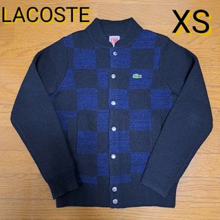 【美品】LACOSTE L!VE チェック カーディガン