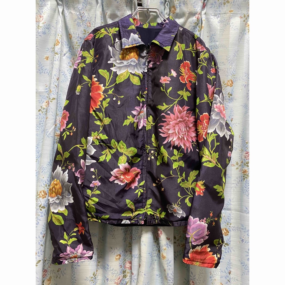 Yohji Yamamoto - ヨウジヤマモト リバーシブル花柄ブルゾン Yohji Yamamoto - ヨウジヤマモト リバーシブル花柄ブルゾン