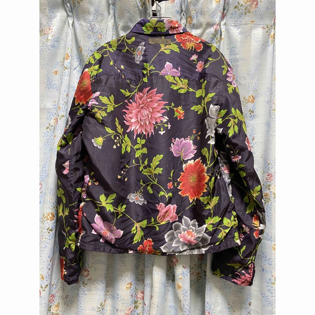 Yohji Yamamoto - ヨウジヤマモト リバーシブル花柄ブルゾン Yohji Yamamoto - ヨウジヤマモト リバーシブル花柄ブルゾン