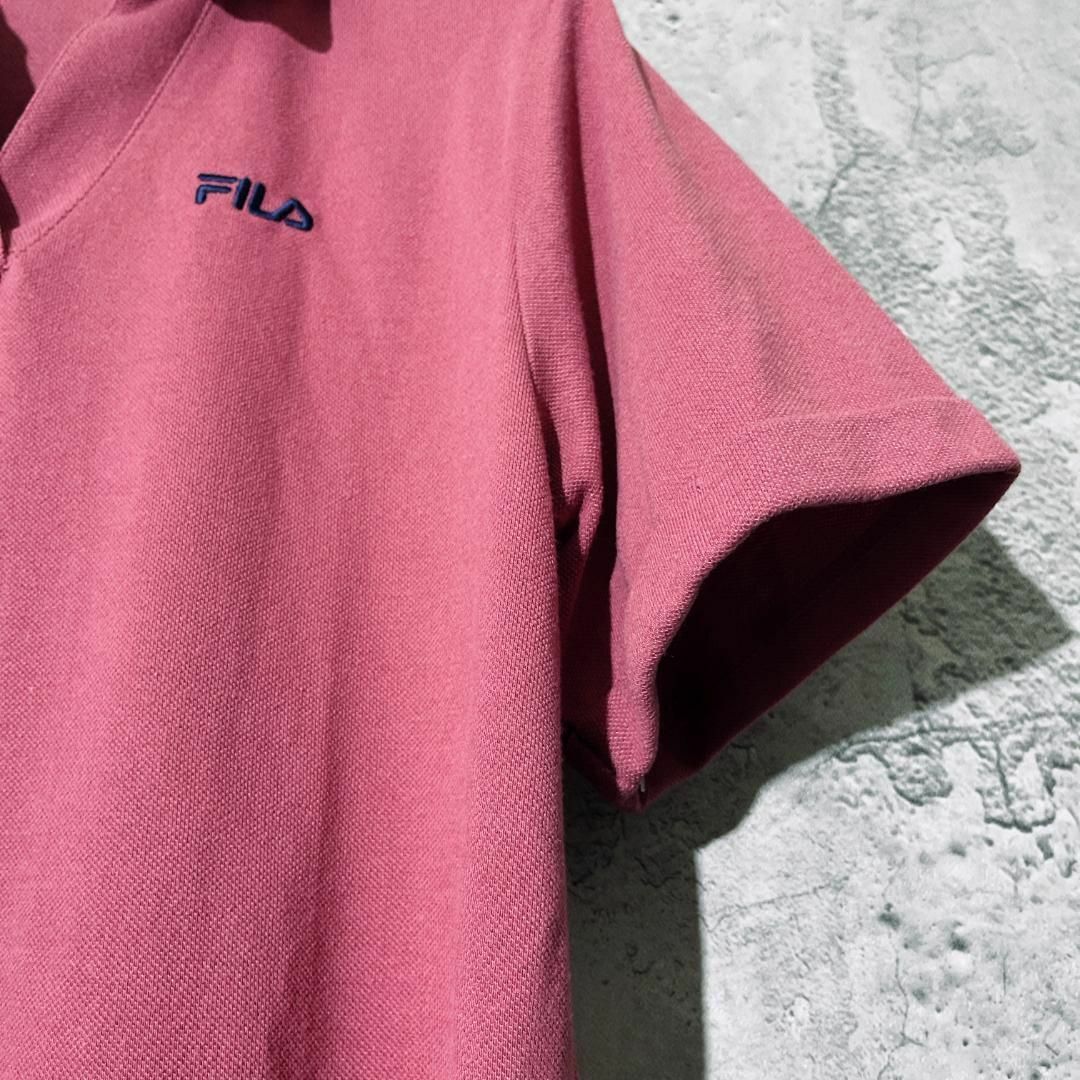 FILA(フィラ)の【翌日配送 ❣】FILA フィラ ポロシャツ トップス ルームウェア L レディースのトップス(ポロシャツ)の商品写真