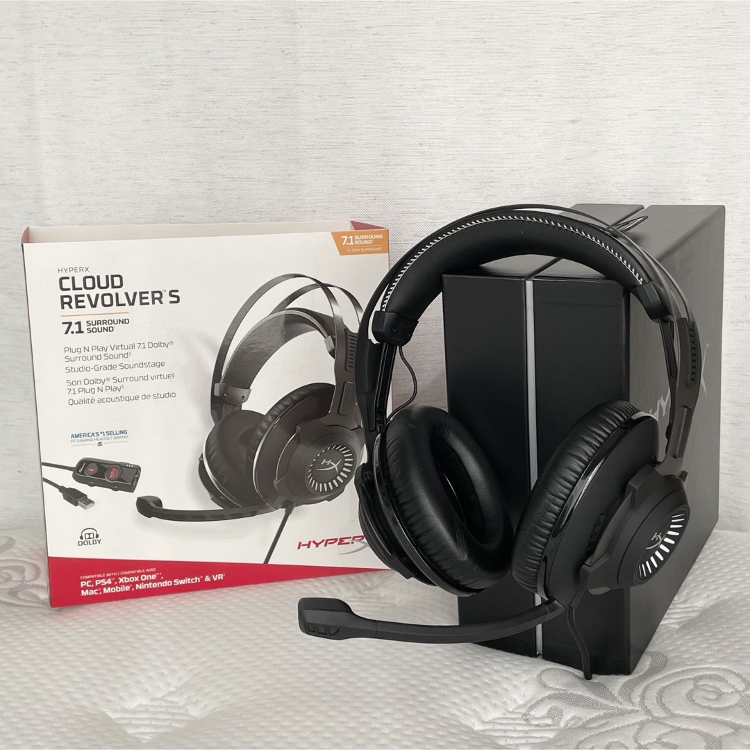 HyperX Cloud Revolver S ゲーミングヘッドセット 7.1ハイパーx