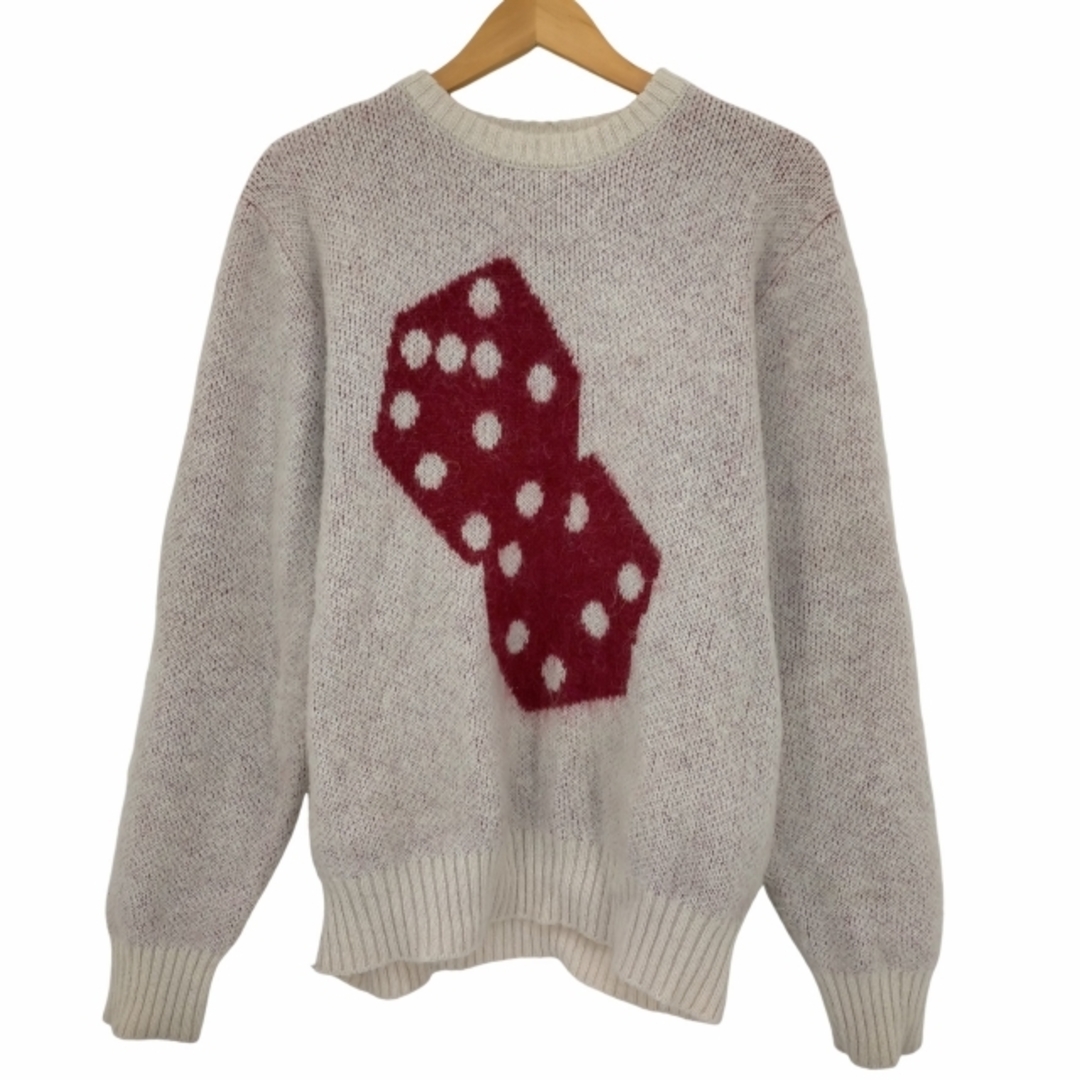 STUSSY(ステューシー)のStussy(ステューシー) DICE MOHAIR SWEATER メンズ メンズのトップス(ニット/セーター)の商品写真