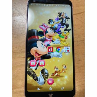 ディズニー(Disney)のディズニーモバイル　DM01K ピンク(スマートフォン本体)