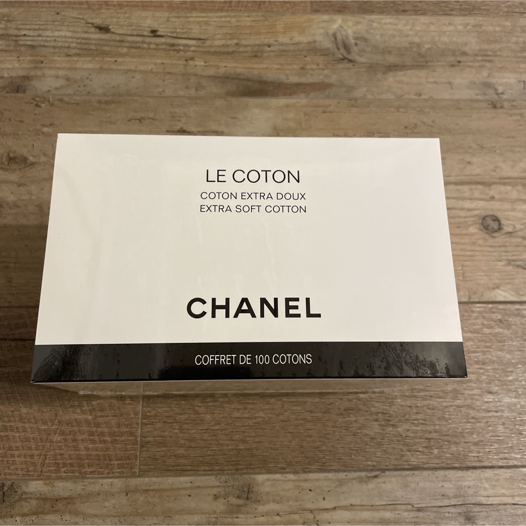 CHANEL(シャネル)の【CHANEL】コットン100枚入り　ネイル　スキンケア コスメ/美容のメイク道具/ケアグッズ(コットン)の商品写真