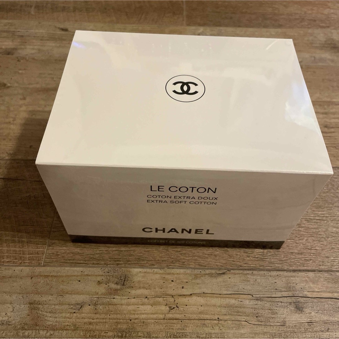 CHANEL(シャネル)の【CHANEL】コットン100枚入り　ネイル　スキンケア コスメ/美容のメイク道具/ケアグッズ(コットン)の商品写真