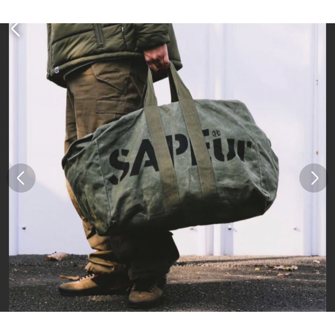 バッグ【新品】SAPEur サプール Aviator Bag Oliveボストンバッグ