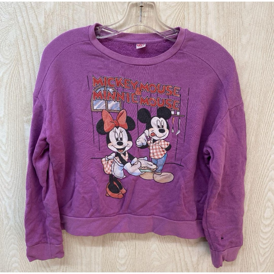 Disney(ディズニー)のDisney × UNIQLO ミッキーマウス ミニーマウス スウェット エンタメ/ホビーのおもちゃ/ぬいぐるみ(キャラクターグッズ)の商品写真