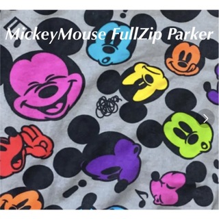 ディズニー(Disney)のDisney 東京ディズニーランド ミッキーマウス フルジップ パーカー(キャラクターグッズ)