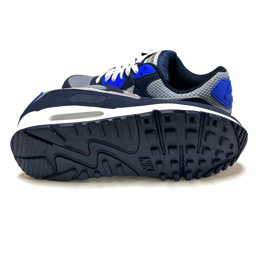 NIKE - 新品 27cm ナイキ エアマックス90 SE ネイビー ブルー NIKE - 新品 27cm ナイキ エアマックス90 SE ネイビー ブルー