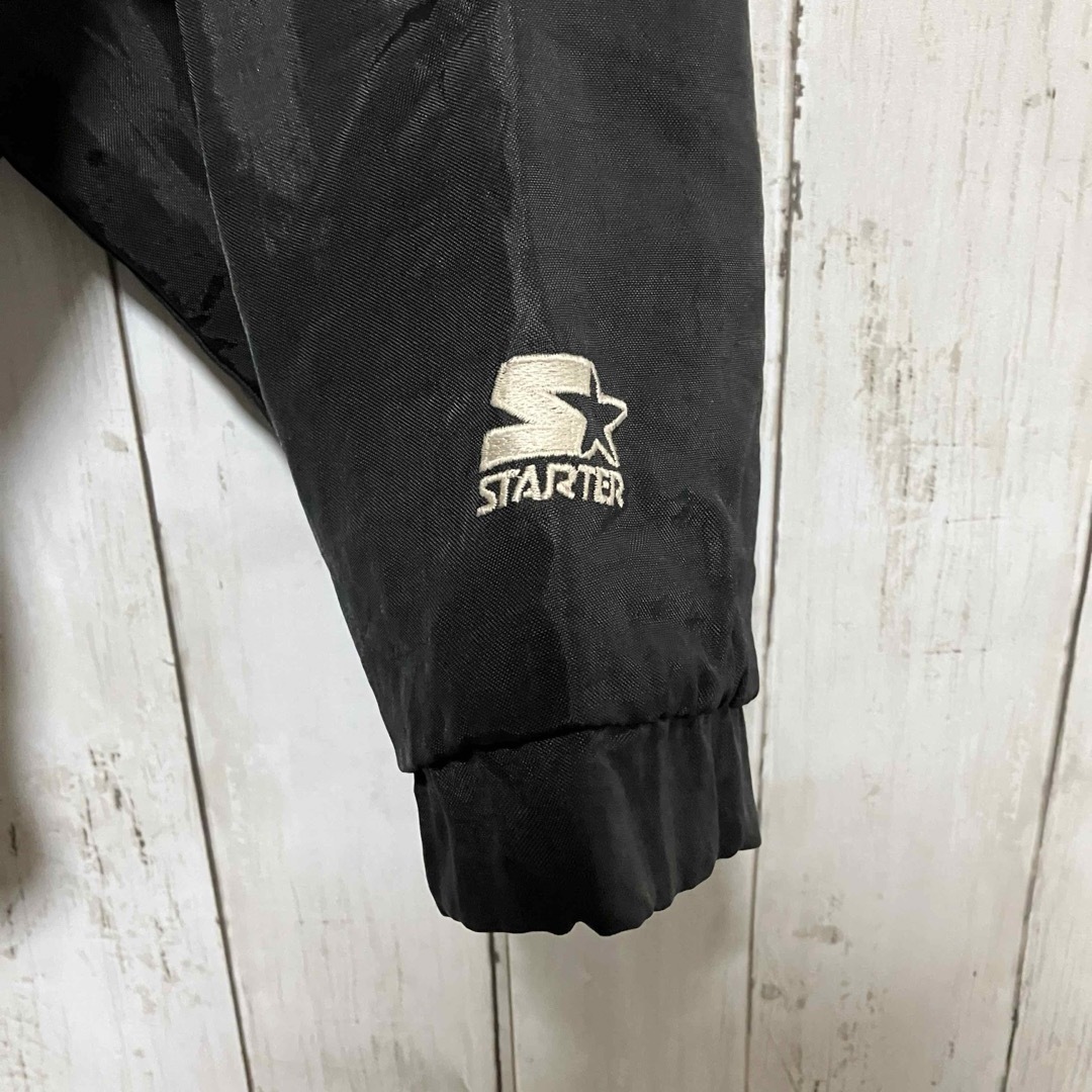 STARTER(スターター)のZ1040スターターNFL中綿アノラックジャケットワンポイント刺繍ロゴ90s メンズのジャケット/アウター(ナイロンジャケット)の商品写真
