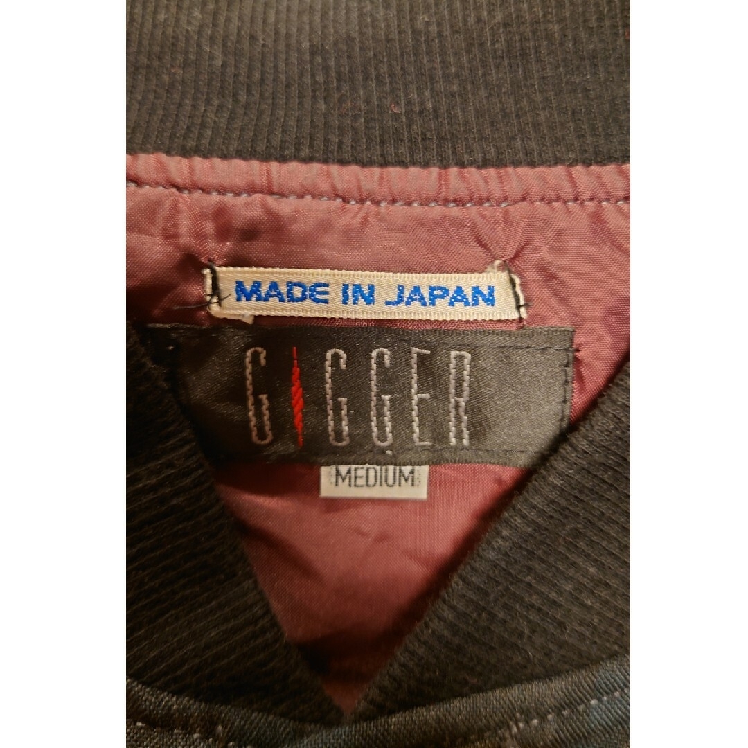 古着　GIGGER  ブルゾン　Mサイズ　made in japan メンズのジャケット/アウター(ブルゾン)の商品写真