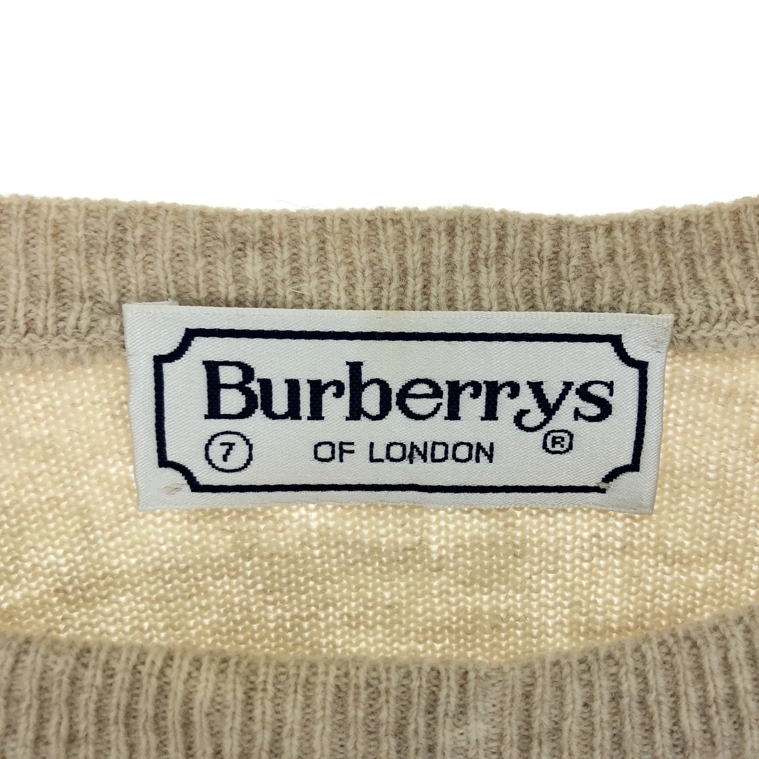 BURBERRY(バーバリー)の古着 バーバリー Burberry's BURBERRYS OF LONDON ラムウールニットセーター メンズXL /eaa409421 メンズのトップス(ニット/セーター)の商品写真