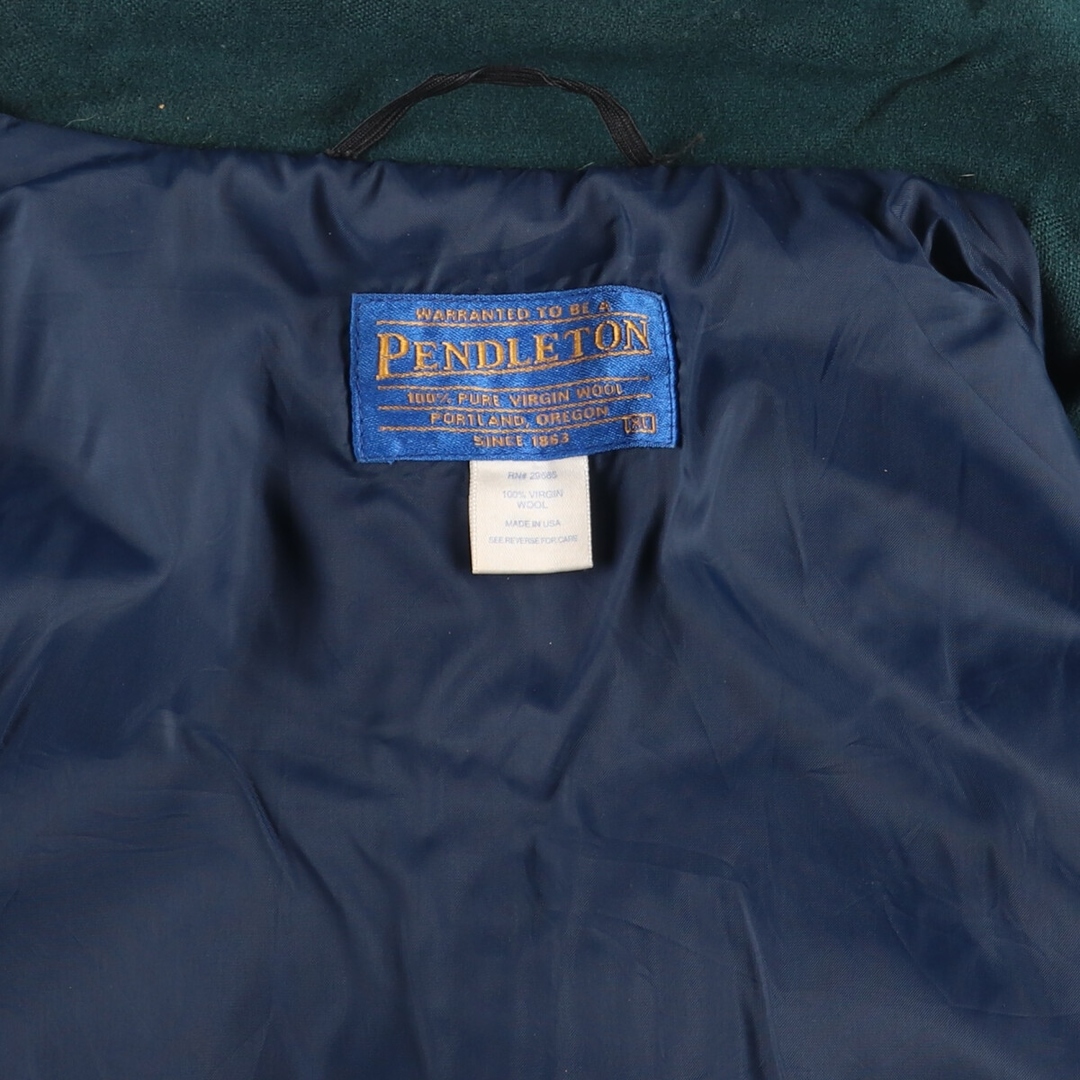 PENDLETON(ペンドルトン)の古着 00年代 ペンドルトン PENDLETON ウールブルゾン USA製 メンズXL /eaa409948 メンズのジャケット/アウター(その他)の商品写真