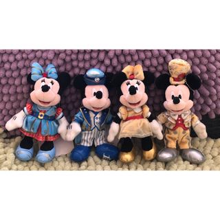 ディズニー(Disney)のディズニー　30周年　15周年　ぬいぐるみバッジ(キャラクターグッズ)