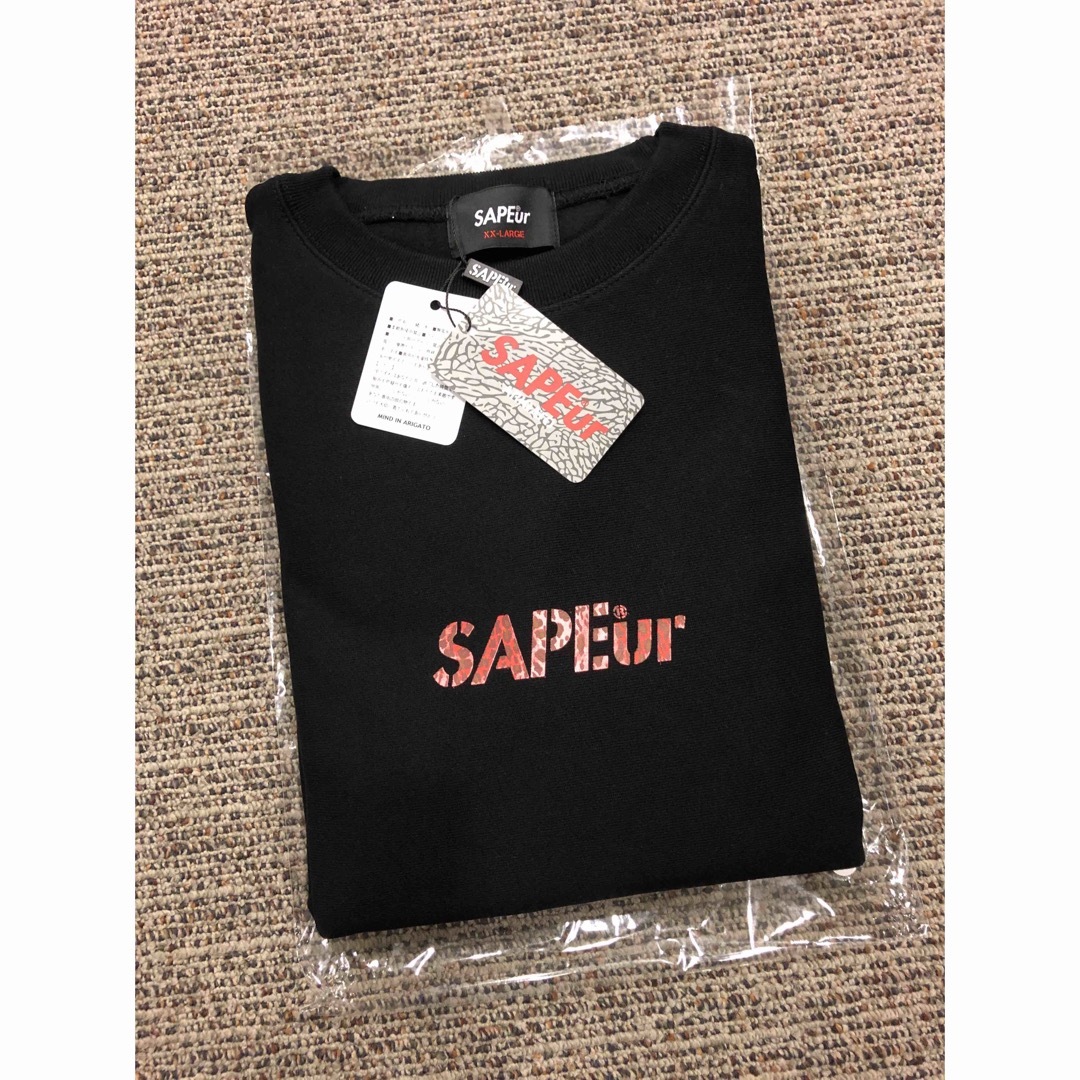 SAPEur 限定RED LEOPARD HEAD CREWNECK SWEAT メンズのトップス(スウェット)の商品写真