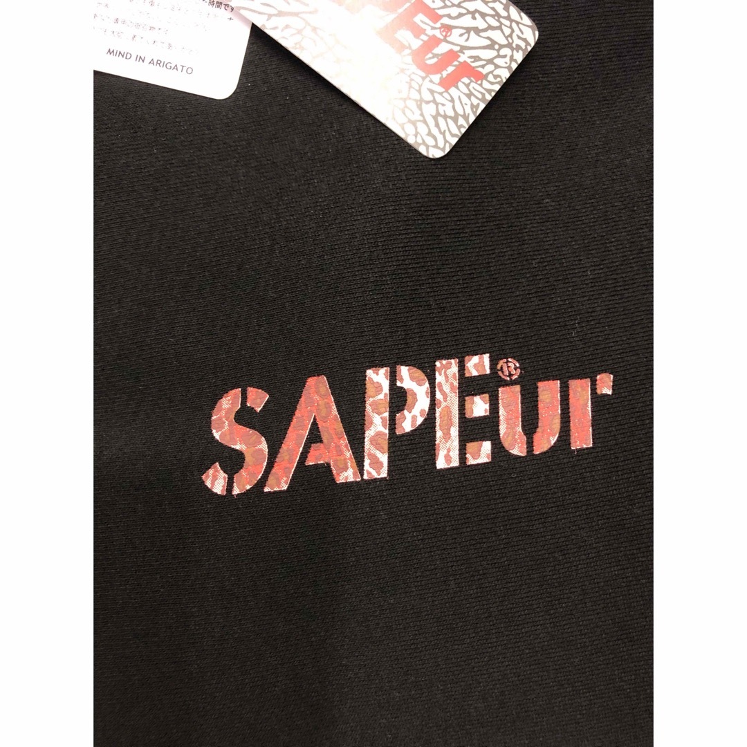 SAPEur 限定RED LEOPARD HEAD CREWNECK SWEAT メンズのトップス(スウェット)の商品写真