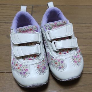 アシックス(asics)の【asics】スニーカー 16.5cm 花柄(スニーカー)