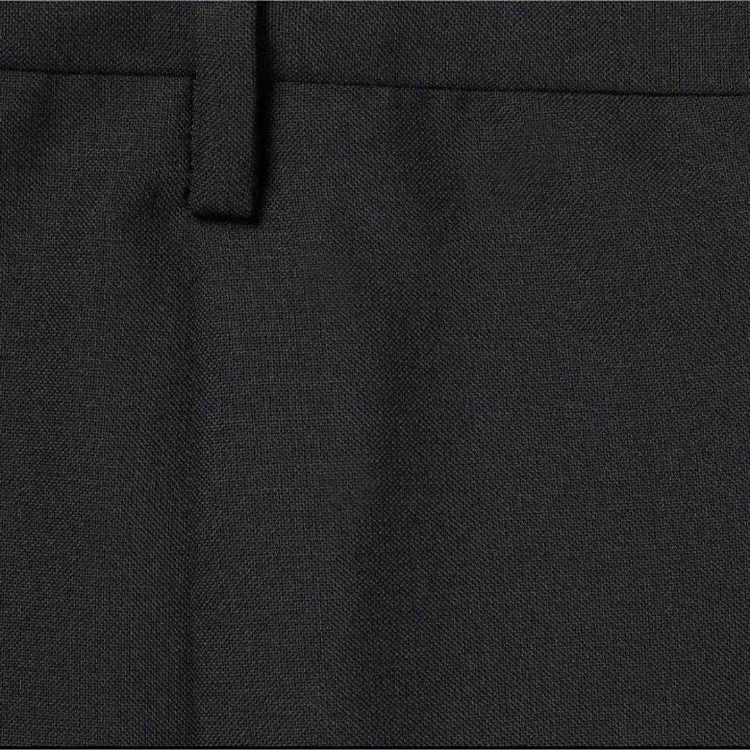 supreme pleated trouser black 2021ss 34股下73cm