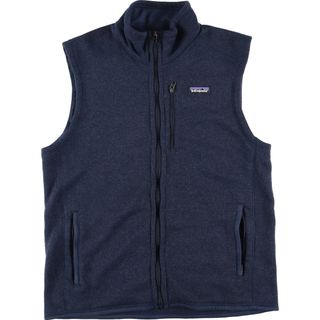 パタゴニア(patagonia)の古着 19年製 パタゴニア Patagonia ベターセーターベスト 25882FA19 フリースベスト メンズL /eaa408329(ベスト)