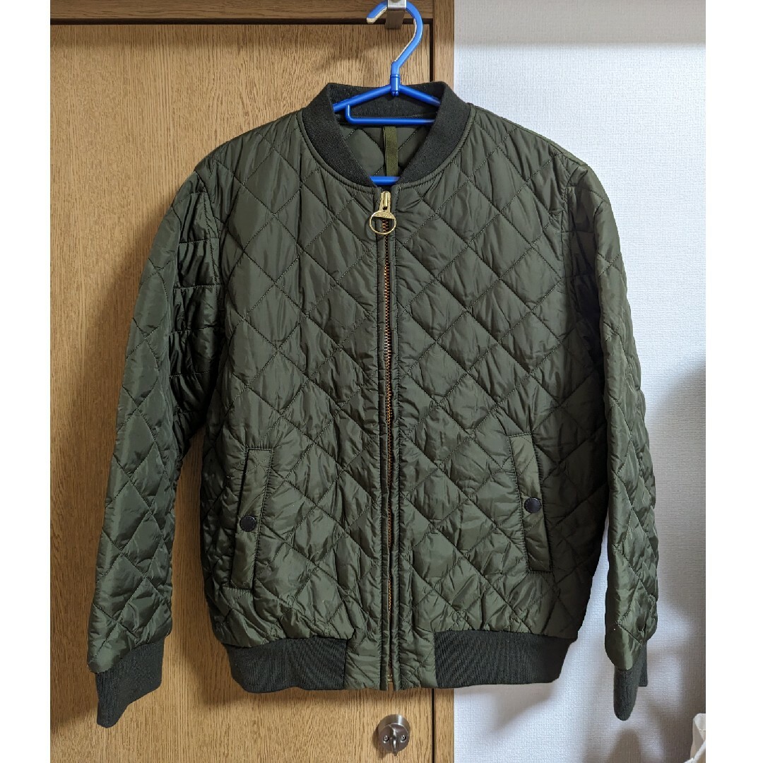 Barbour バブアー ボンバー キルティング ジャケット カーキ 40 | フリマアプリ ラクマ