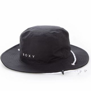 ロキシー(Roxy)の【新品未使用】ROXY/ロキシー  サーフハット　帽子 ブラック 黒(ハット)