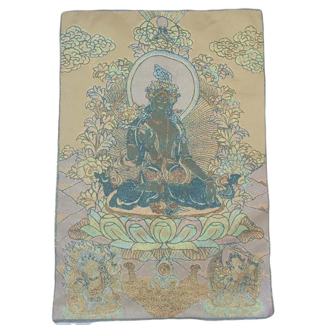 阿弥陀如来 チベット絹の刺繍仏画 チベットタンカ 仏教美術 絵画 阿弥陀如来 チベット絹の刺繍仏画 チベットタンカ 仏教美術 絵画