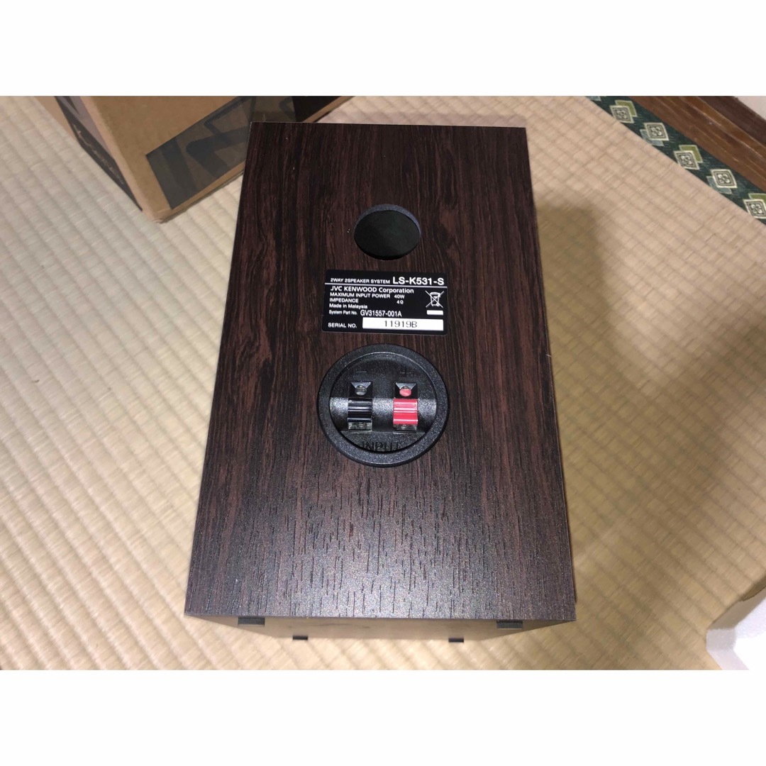 KENWOOD(ケンウッド)のスピーカー 40w 2台 ケンウッド スマホ/家電/カメラのオーディオ機器(スピーカー)の商品写真