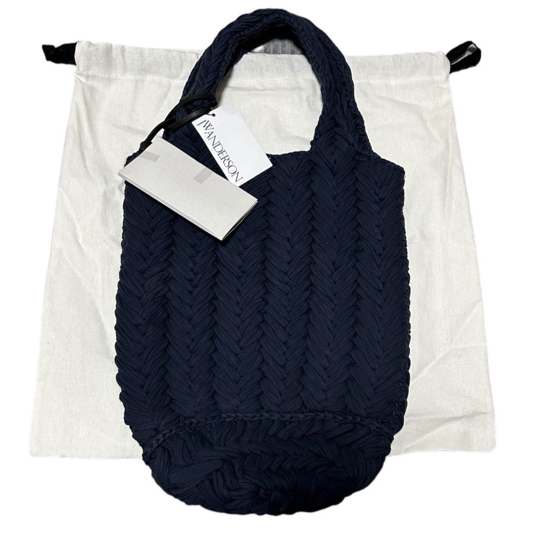 J.W.ANDERSON(ジェイダブリューアンダーソン)の新品未使用❗️JW ANDERSON Knitted Shopper Bag レディースのバッグ(トートバッグ)の商品写真