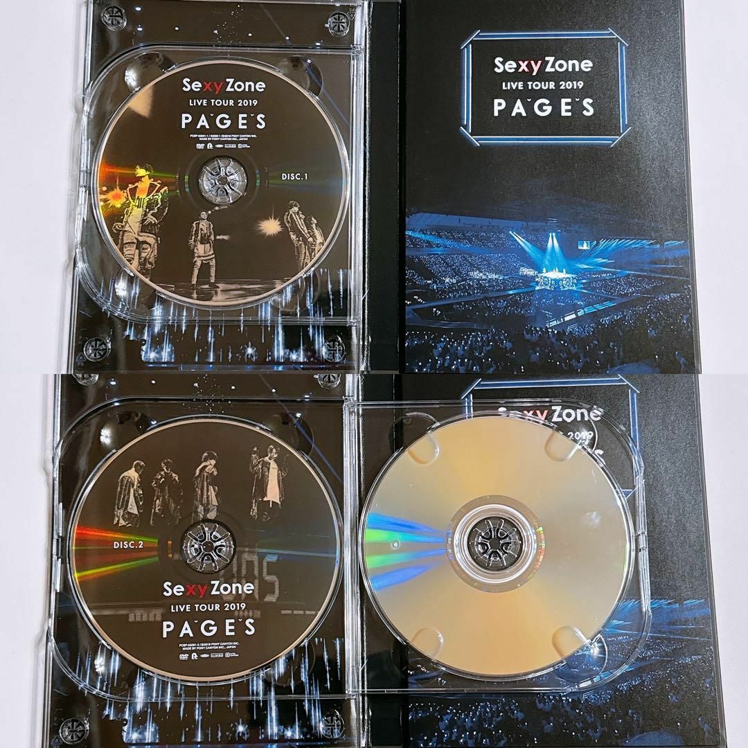 Sexy Zone - SexyZone LIVE TOUR 2019 PAGES 初回限定盤 DVDの