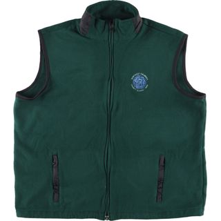 ラルフローレン(Ralph Lauren)の古着 ラルフローレン Ralph Lauren POLO GOLF ポロゴルフ フリースベスト メンズXL /eaa409171(ベスト)