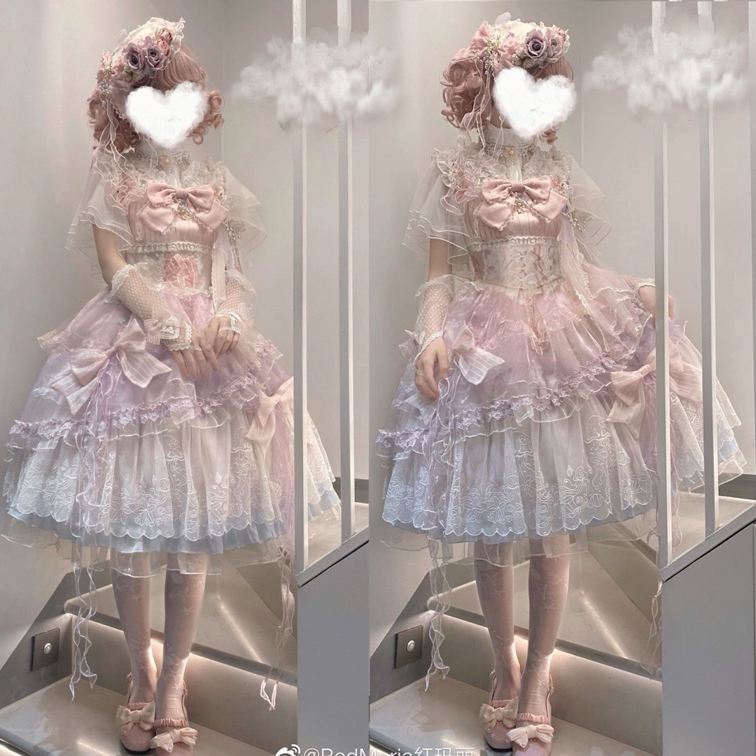 桜花海月 ドレスフルセット☆ピンク 姫ロリ しゅくれどーる 桜花海月 ドレスフルセット☆ピンク 姫ロリ しゅくれどーる