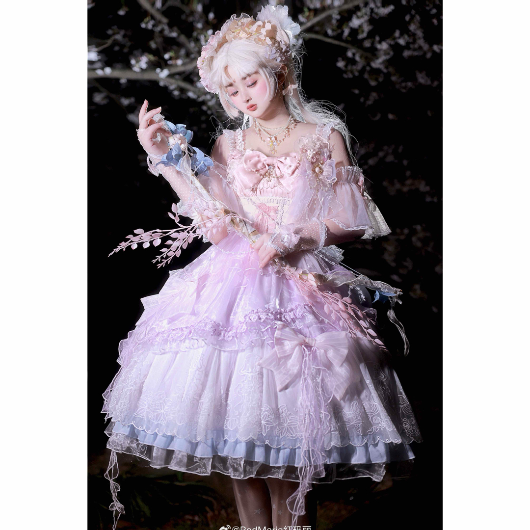 桜花海月 ドレスフルセット☆ピンク 姫ロリ しゅくれどーる 桜花海月 ドレスフルセット☆ピンク 姫ロリ しゅくれどーる