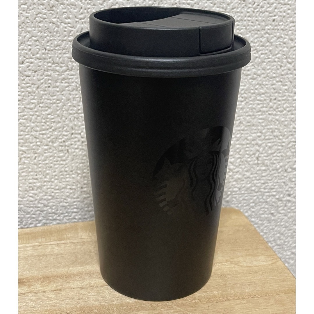 Starbucks Coffee(スターバックスコーヒー)のステンレスTOGOカップタンブラーマットブラック 355ml インテリア/住まい/日用品のキッチン/食器(タンブラー)の商品写真