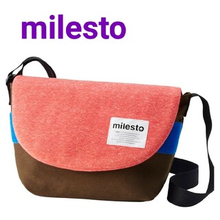 MILESTO - 【№409】●milesto ミレスト メッセンジャーバッグ