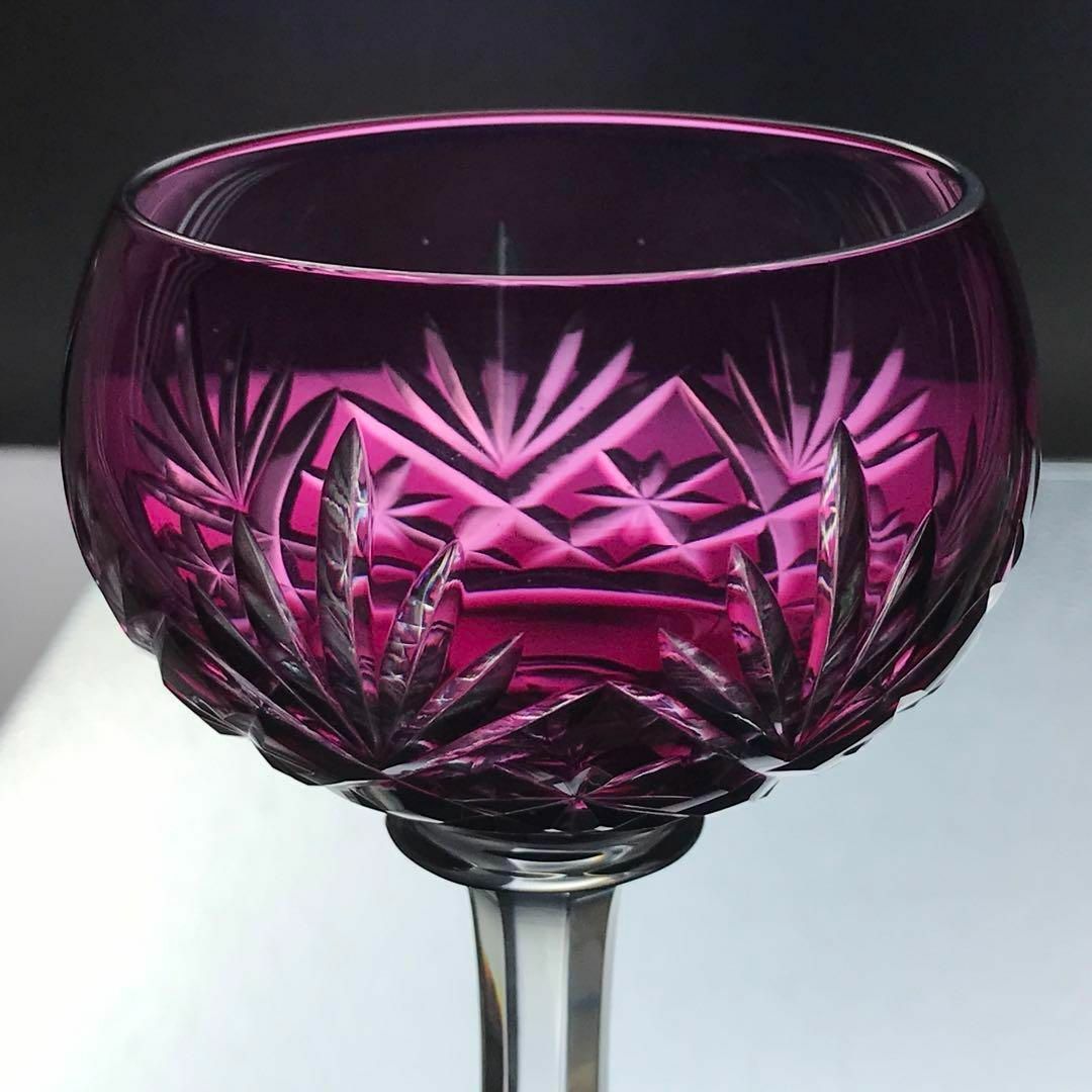 Baccarat - 希少オールドサンルイSt LouisマスネMassenet被せ Baccarat - 希少オールドサンルイSt LouisマスネMassenet被せ