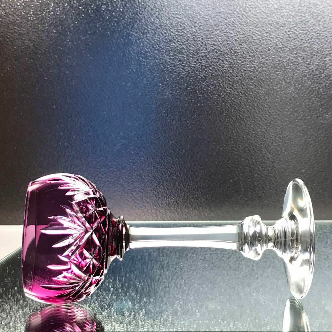 Baccarat - 希少オールドサンルイSt LouisマスネMassenet被せ Baccarat - 希少オールドサンルイSt LouisマスネMassenet被せ