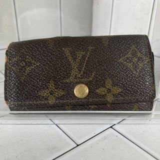 ルイヴィトン(LOUIS VUITTON)のLOUISVUITTON キーケース モノグラム  ミュルティクレ4(キーケース)