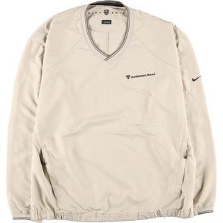 ナイキ(NIKE)の古着 ナイキ NIKE GOLF ゴルフ ウォームアッププルオーバー メンズXL /eaa406770(ナイロンジャケット)