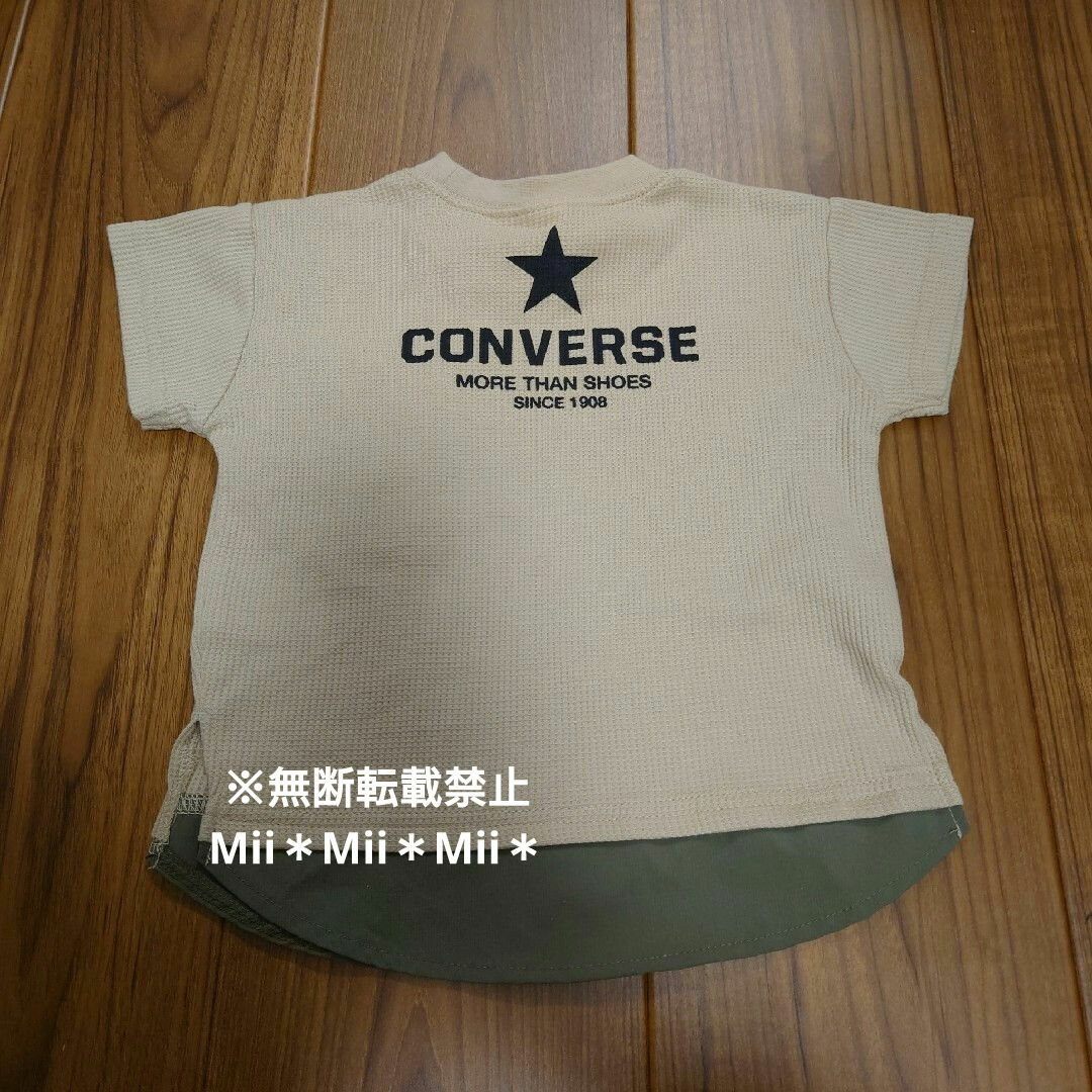 CONVERSE(コンバース)のTシャツ2点セット　男の子向け キッズ/ベビー/マタニティのキッズ服男の子用(90cm~)(Tシャツ/カットソー)の商品写真