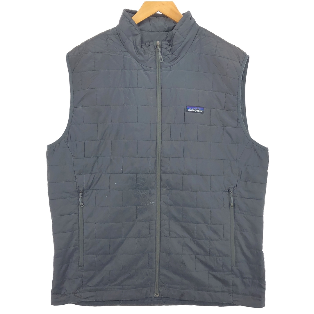 patagonia(パタゴニア)の古着 18年製 パタゴニア Patagonia ナノパフベスト 84242SP18 中綿ベスト メンズXL /eaa397172 メンズのトップス(ベスト)の商品写真