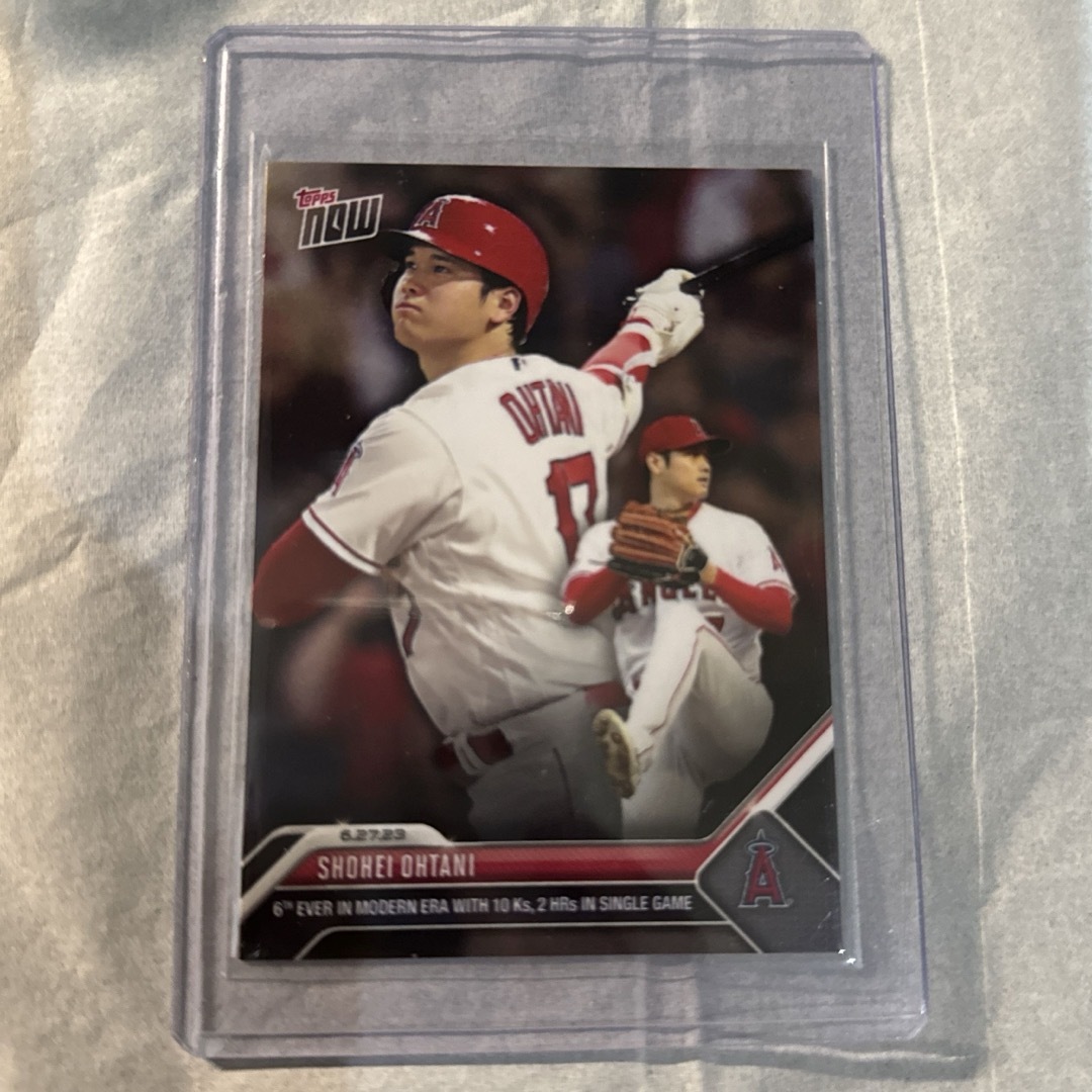 大谷翔平 topps Now ドジャース入団会見 MVP 二刀流 20枚 未開封