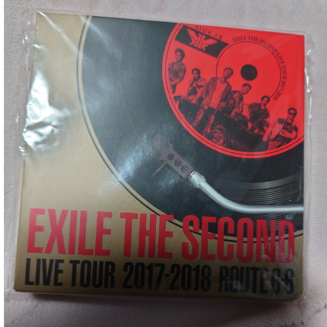 EXILE THE SECOND(エグザイルザセカンド)のSECOND レコードコースター エンタメ/ホビーのタレントグッズ(ミュージシャン)の商品写真