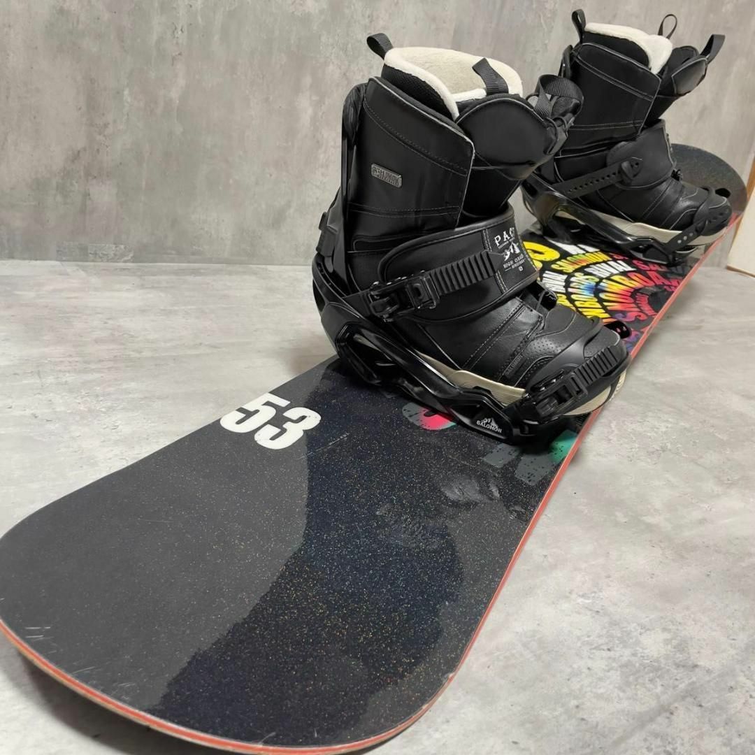 SALOMON - オールサロモン ライバル 152cm メンズ スノーボード3 SALOMON - オールサロモン ライバル 152cm メンズ スノーボード3