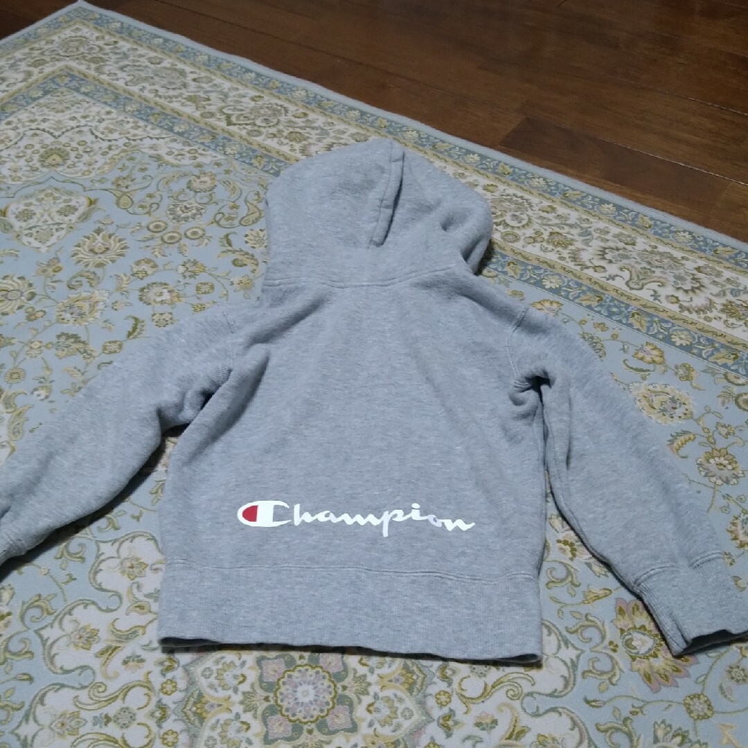 Ne-net(ネネット)のしゃん様専用ネネットにゃーchampionパーカー　100 キッズ/ベビー/マタニティのキッズ服女の子用(90cm~)(ジャケット/上着)の商品写真